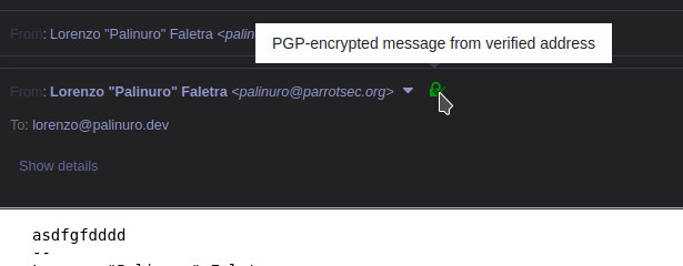 Protonmail GPG encryption